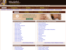 Tablet Screenshot of bhakthi.in